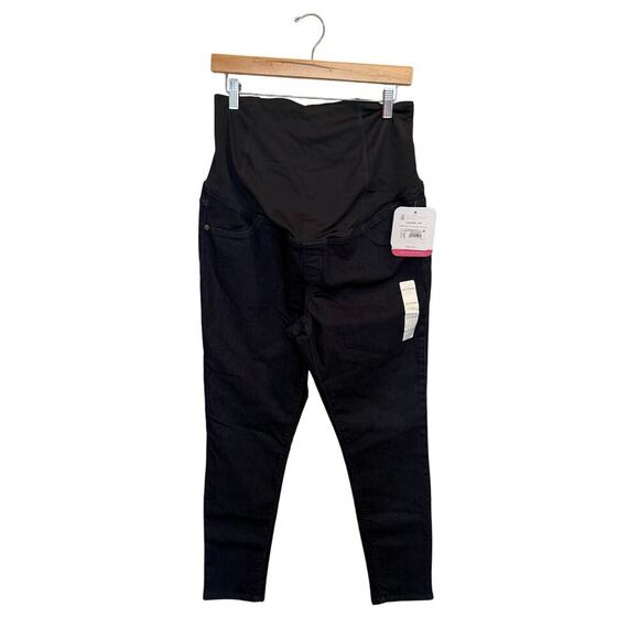 Ingrid Isabel Maternity Over The Belly Jeggings Denim Jeans Size 10/30 Blue NWT - Picture 1 of 7